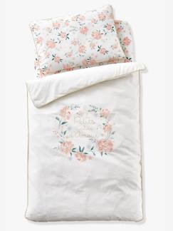 Dekoration & Bettwäsche-Babybettwäsche-Bettwäsche-Baby Bettbezug ohne Kissenbezug „Rosentraum“ Oeko-Tex