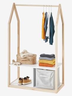 Kinderzimmer-Kindermöbel-Kleiderschränke & Kleiderständer-Kinderzimmer Kleiderständer „Maison“, Hausform