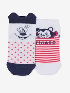 Maedchenkleidung-Unterwäsche, Socken, Strumpfhosen-Socken-2er-Pack Mädchen Socken Disney MINNIE MAUS