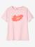 vertbaudet x Studio Jonesie: Damen T-Shirt „Family Team“, Bio-Baumwolle - rosa - 2
