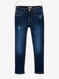 Maedchenkleidung-Jeans-Mädchen Slim-Fit-Jeans „waterless“, Hüftweite COMFORT