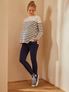 Umstandsmode-Umstandsjeans-Umstands-Jeans mit Stretch-Einsatz, Skinny-Fit
