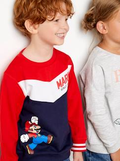 Jungenkleidung-Pullover, Strickjacken, Sweatshirts-Sweatshirts-Jungen Sweatshirt SUPER MARIO