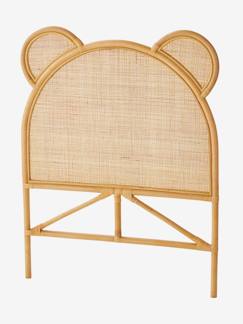 Kinderzimmer-Kindermöbel-Babybetten & Kinderbetten-Kinderbetten-Kopfteil für Kinderbett aus Rattan „Bär“