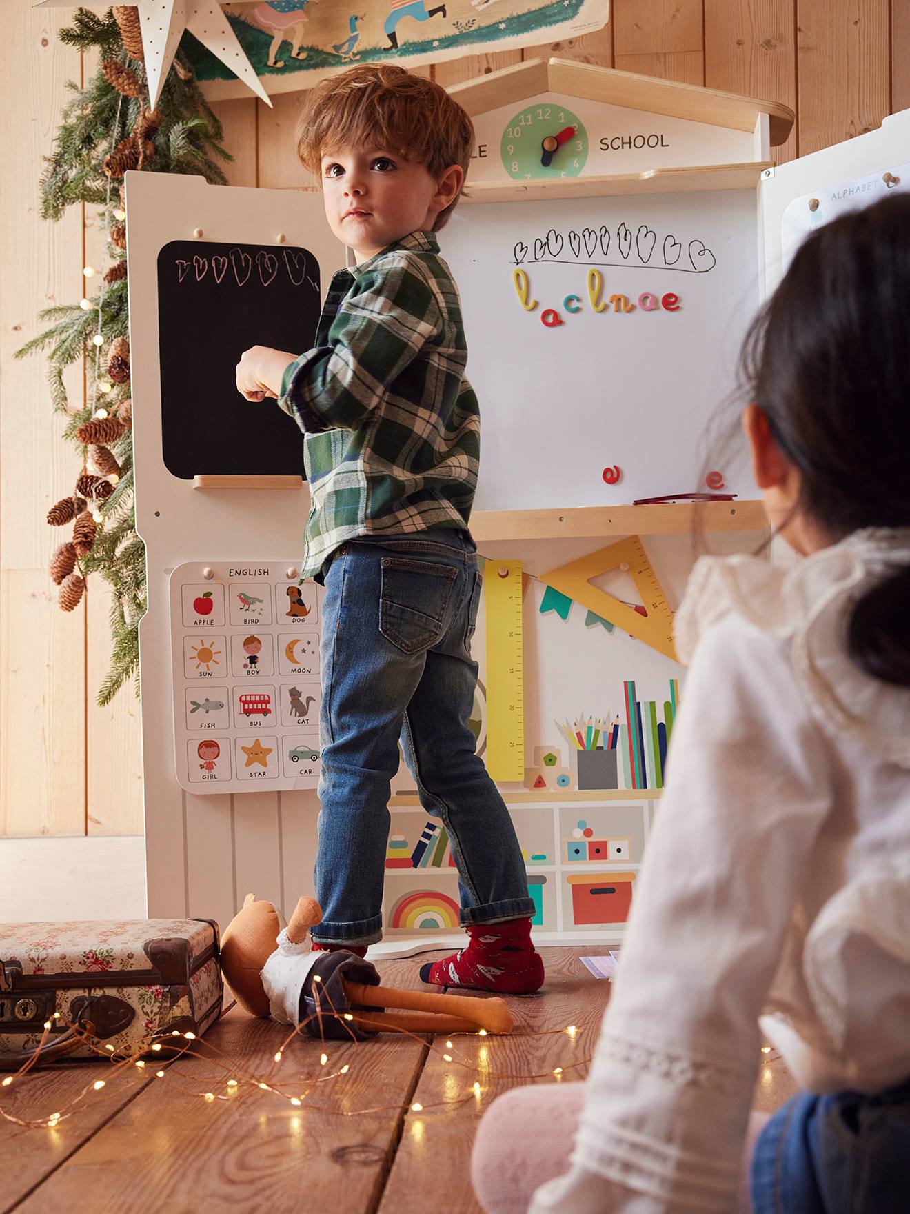 Spielschule zum Aufklappen