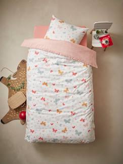 Dekoration & Bettwäsche-Kinder Bettwäsche-Set „Schmetterlinge“ Oeko-Tex