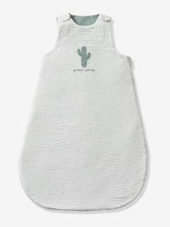 Dekoration & Bettwäsche-Babybettwäsche-Schlafsäcke-Bio-Kollektion: Baby Sommerschlafsack „Kaktus“ Oeko-Tex