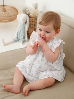 Babymode-Festliches Baby Kleid mit Volants