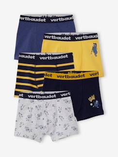Jungenkleidung-Unterwäsche & Socken-Unterhosen & Boxershorts-5er-Pack Jungen Boxershorts, Monster