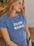 Bio-Kollektion: T-Shirt für Schwangerschaft & Stillzeit CLUB MAMA, personalisierbar - anthrazit+blau+rosa+ziegel - 16