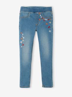 Maedchenkleidung-Jeans-Mädchen Treggings, Jeans-Optik