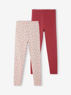 Maedchenkleidung-Leggings-2er-Pack Mädchen Leggings BASIC
