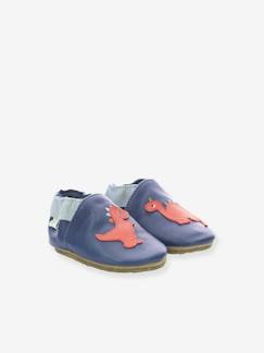 Kinderschuhe-Babyschuhe-Baby Krabbelschuhe „Dino Time“ ROBEEZ, pflanzlich gegerbtes Leder