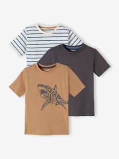 -3er-Pack Jungen T-Shirts BASIC Oeko-Tex