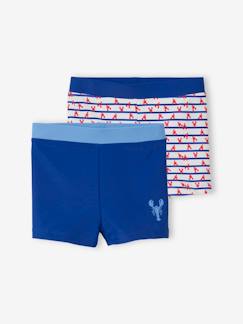 Jungenkleidung-Bademode-2er-Pack Jungen Badehosen, bedruckt Oeko-Tex