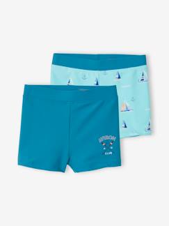 Jungenkleidung-Bademode-2er-Pack Jungen Badehosen, bedruckt Oeko-Tex