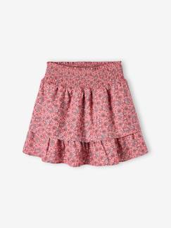 Maedchenkleidung-Mädchen Skort mit Volants Oeko-Tex