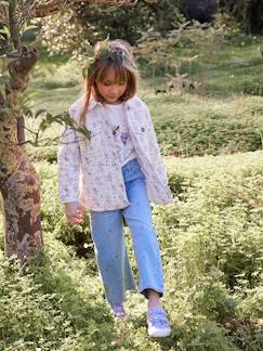 Maedchenkleidung- Jacken & Mäntel-Mädchen Steppjacke aus Musselin, Wattierung aus Recycling-Polyester