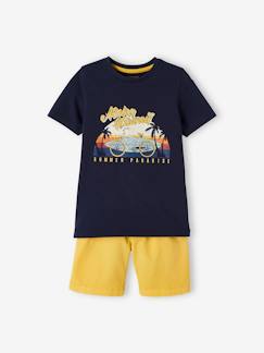 Jungenkleidung-Sets-Jungen-Set: T-Shirt & Shorts, Hawaii Oeko Tex