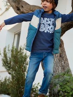 Jungenkleidung-Jeans-Jungen Straight-Fit-Jeans „waterless“, Hüftweite COMFORT Oeko Tex