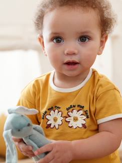 Babymode-Baby T-Shirt mit Gänseblümchen