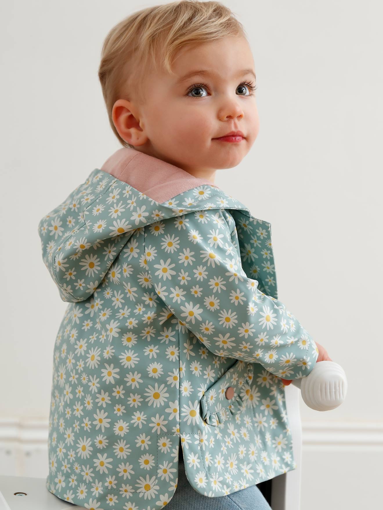Mädchen Baby Regenjacke