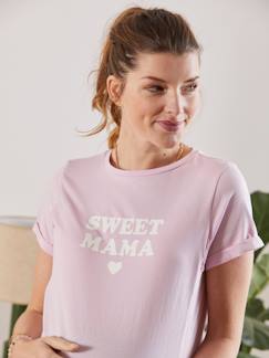 Umstandsmode-T-Shirt aus Bio-Baumwolle, Schwangerschaft & Stillzeit