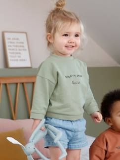 Babymode-Pullover, Strickjacken & Sweatshirts-Sweatshirts-Baby Sweatshirt, personalisierbar Oeko-Tex