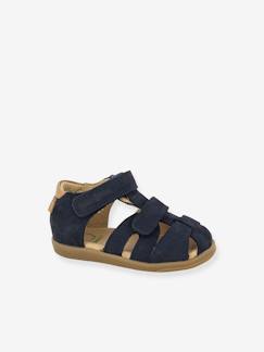 Kinderschuhe-Babyschuhe-Babyschuhe Jungen-Sandalen-Kinder Klett-Sandalen „Pika Scratch“ SHOO POM