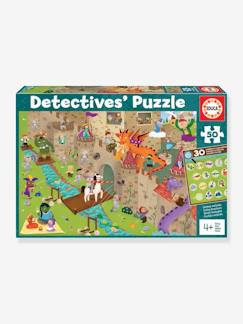 Spielzeug-Pädagogische Spiele-Puzzles-Such-Puzzle „Detektiv in der Ritterburg“ EDUCA, 50 Teile
