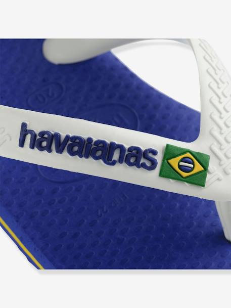 Baby Zehentrenner Brasil Logo II HAVAIANAS - bonbon rosa+dunkelblau+marine/weiß - 17