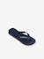 Kinder Zehentrenner Brasil Logo HAVAIANAS - leuchtgrün+leuchtrosa+marine/weiß+nachtblau - 16