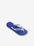 Kinder Zehentrenner Brasil Logo HAVAIANAS - leuchtgrün+leuchtrosa+marine/weiß+nachtblau - 11
