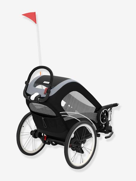 Fahrradanhänger ZENO BIKE ONE BOX CYBEX - schwarz+türkis - 7