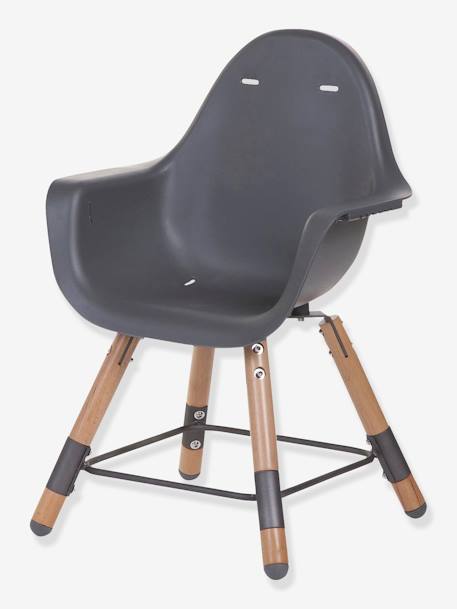 Hochstuhl „Evolu 2“ CHILDHOME mit Sitzkissen - anthrazit/grau+weiß - 3