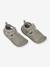 Jungen Baby Badeschuhe LÄSSIG - grau+olivgrün+rostbraun+zartrosa - 6