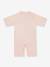 Jungen Baby Schwimmanzug mit UV-Schutz LÄSSIG - grau bedruckt+zartrosa - 5