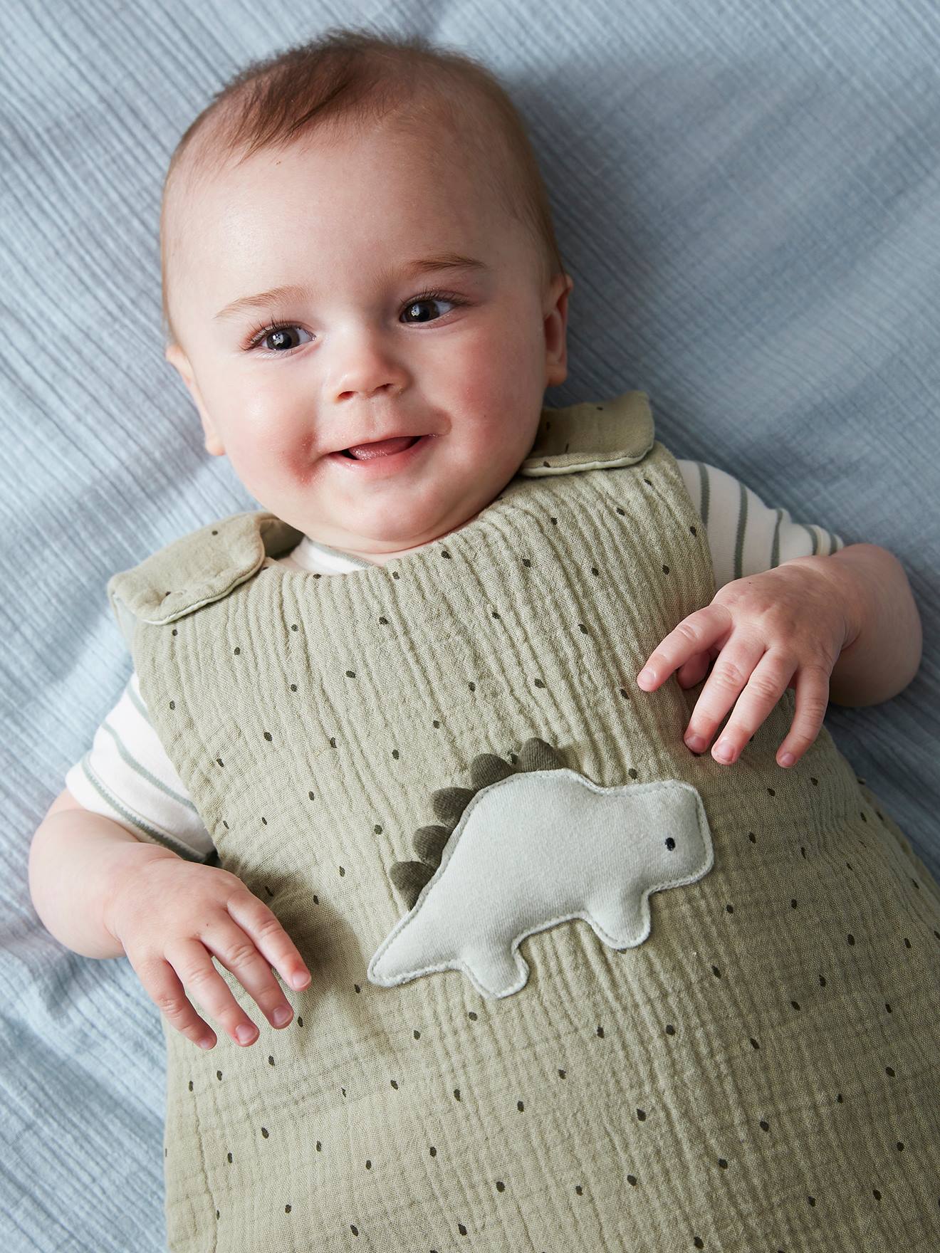 Ärmelloser Baby Schlafsack KLEINER DINO TOG 2