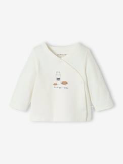 Babymode-Shirts & Rollkragenpullover-Shirts-Wickeljacke für Neugeborene BASIC Oeko-Tex