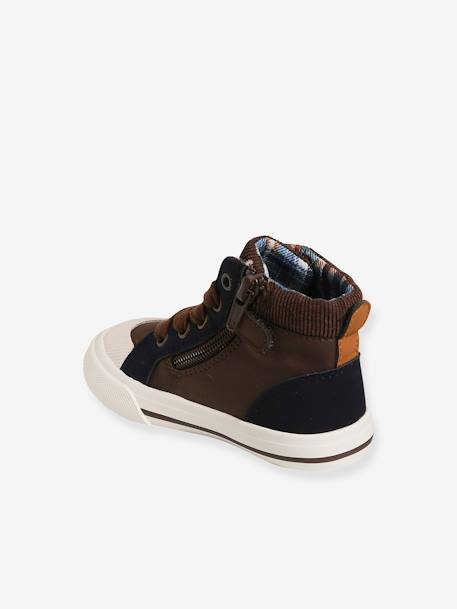 Baby High-Sneakers, Corddetails - braun - 3