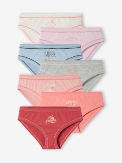 Maedchenkleidung-Unterwäsche, Socken, Strumpfhosen-7er-Pack Mädchen Slips