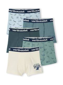 Jungenkleidung-Unterwäsche & Socken-5er-Pack Jungen Boxershorts, Haie