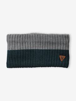 -Jungen Rundschal, zweifarbig Oeko-Tex