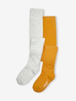 Maedchenkleidung-Unterwäsche, Socken, Strumpfhosen-Strumpfhosen-2er-Pack Mädchen Strumpfhosen, Ajourmuster