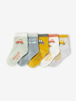 Babymode-Socken & Strumpfhosen-5er-Pack Jungen Baby Socken, Autos Oeko-Tex