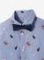 Jungen Geschenk-Set: Hemd & Fliege - blau chambray - 3