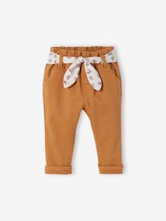 Babymode-Hosen & Jeans-Baby Hose mit Stoffgürtel