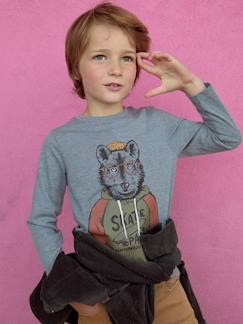 Jungenkleidung-Jungen Shirt, Katze Oeko-Tex