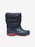 Baby Stiefel „Classic Neo Puff Boot T“ CROCS - nachtblau+rosa - 2
