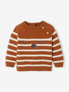 Babymode-Pullover, Strickjacken & Sweatshirts-Pullover-Jungen Pullover mit Stickerei Oeko-Tex